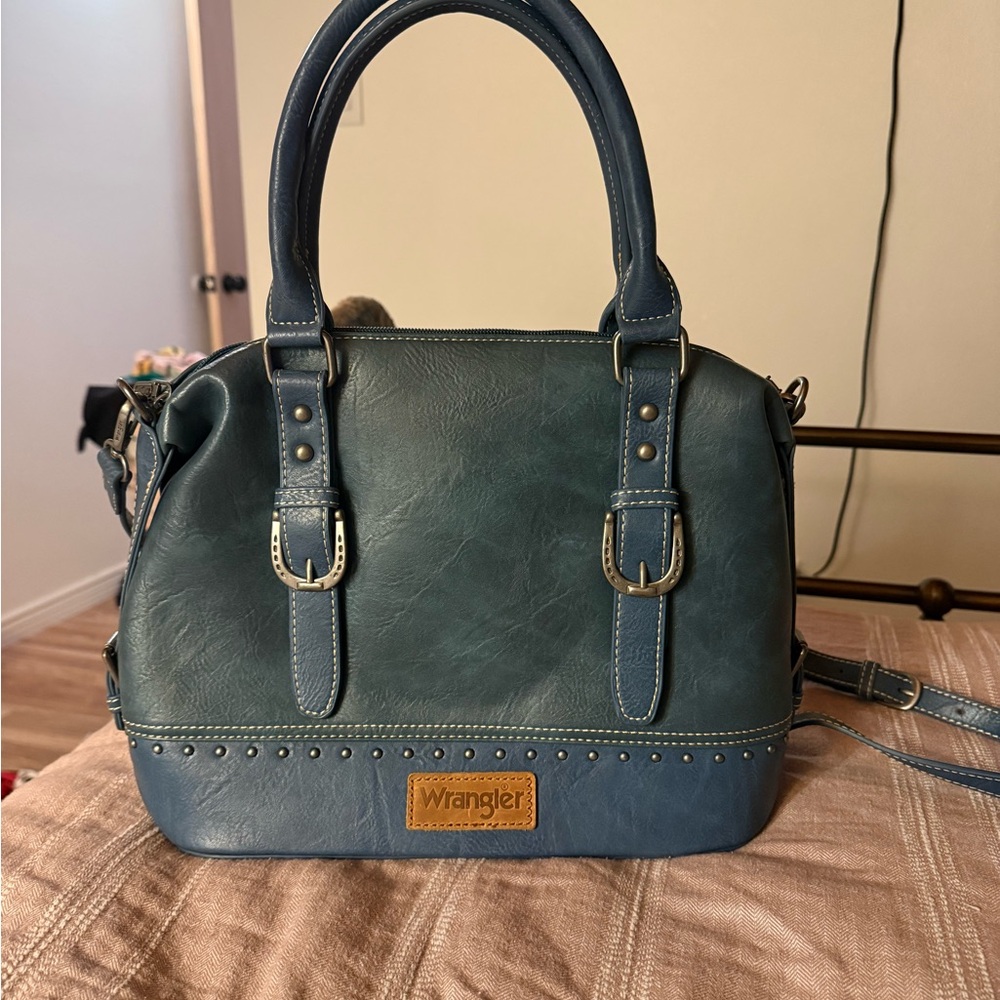 Wrangler Teal Women's Satchel